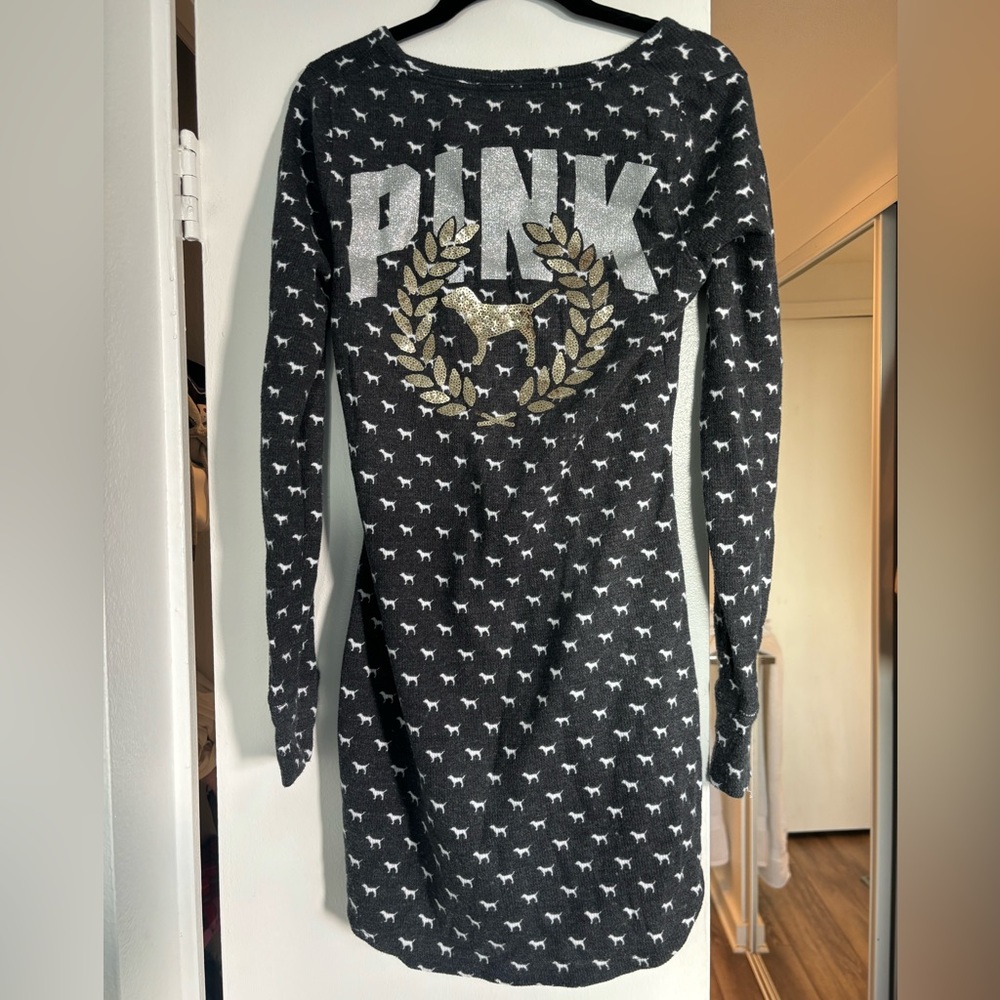 Victoria’s Secret PINK night gown with sequins